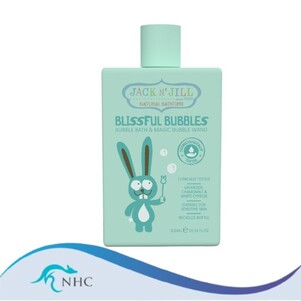 (PRE ORDER) Jack N' Jill Bubble Bath with Bubble Wand - Natural 300mL